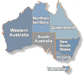 Australia-map